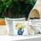 Stupell Industries Yellow & Blue Flower Vase Outdoor Printed Throw Pillow Design by Carol Robinson, 18 x 7 x 18
